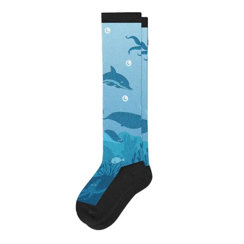 Chaussettes en Fibre de Bambou Bleues – Ultra-Respirantes & Confortables Chaussettes en Fibre de Bambou Bleues – Ultra-Respirantes & Confortables